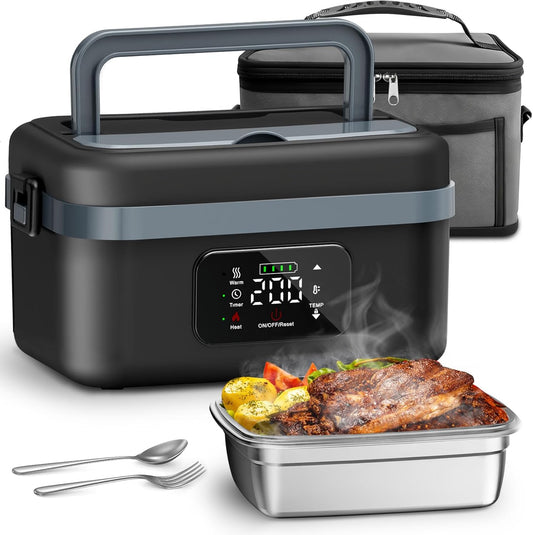Rechargeable Cordless Electric Lunch Box for Adults