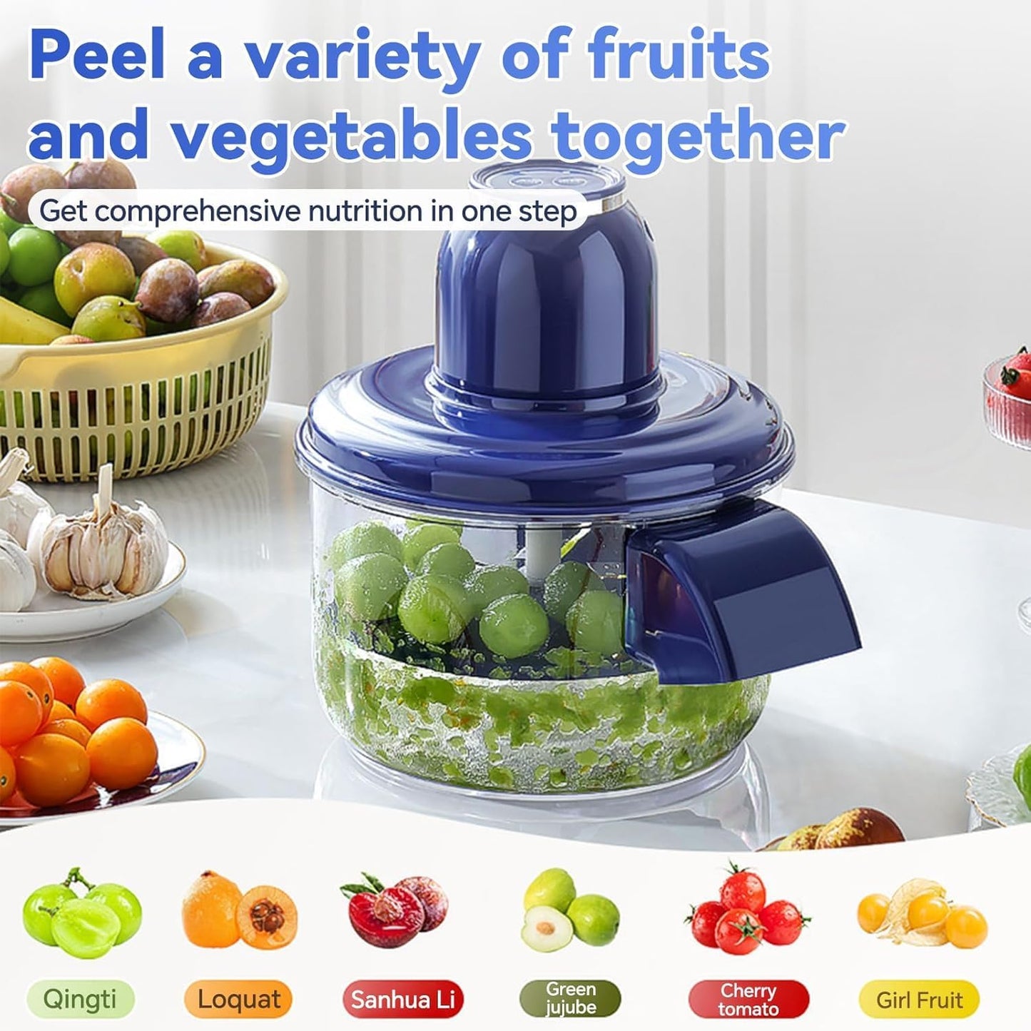 Multi-Function Fruit & Vegetable Peeler