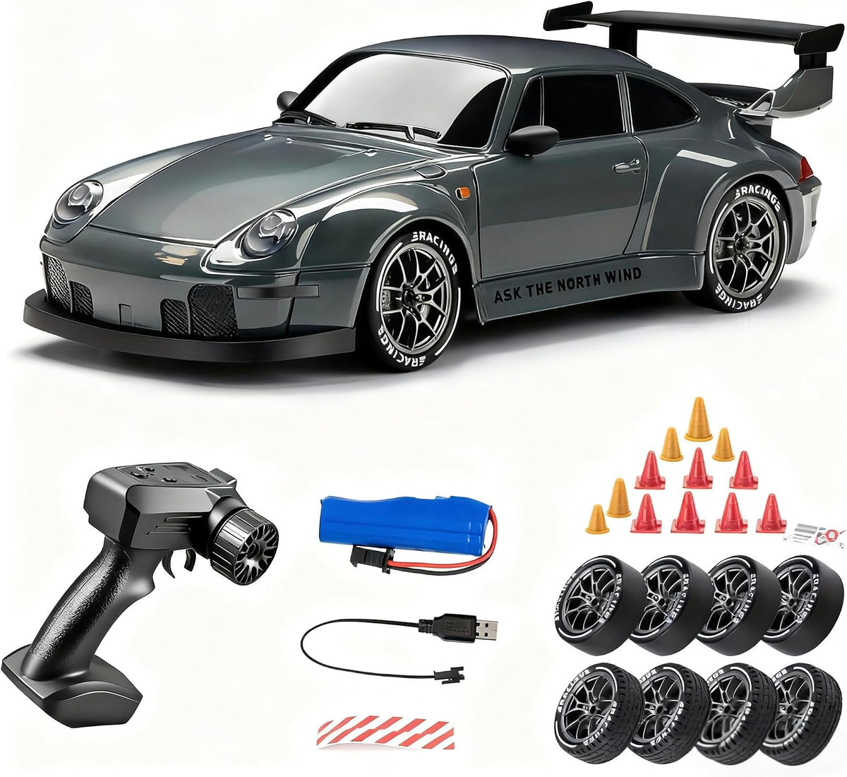 Drift RC Racing Car — 1:24 Scale 4WD