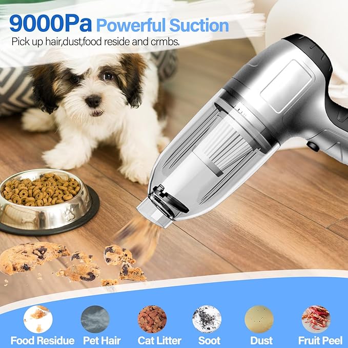 Mini Cordless Vacuum Cleaner — 9000Pa Powerful Suction