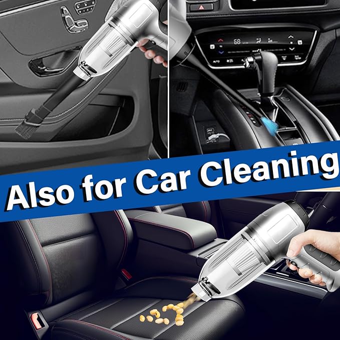 Mini Cordless Vacuum Cleaner — 9000Pa Powerful Suction